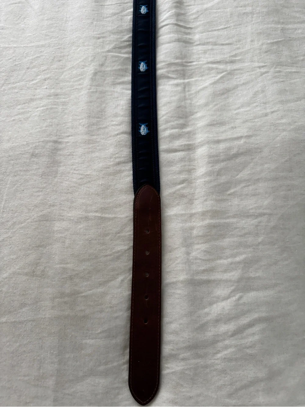 Southern Tide Skipjack Ribbon Belt - Size 34